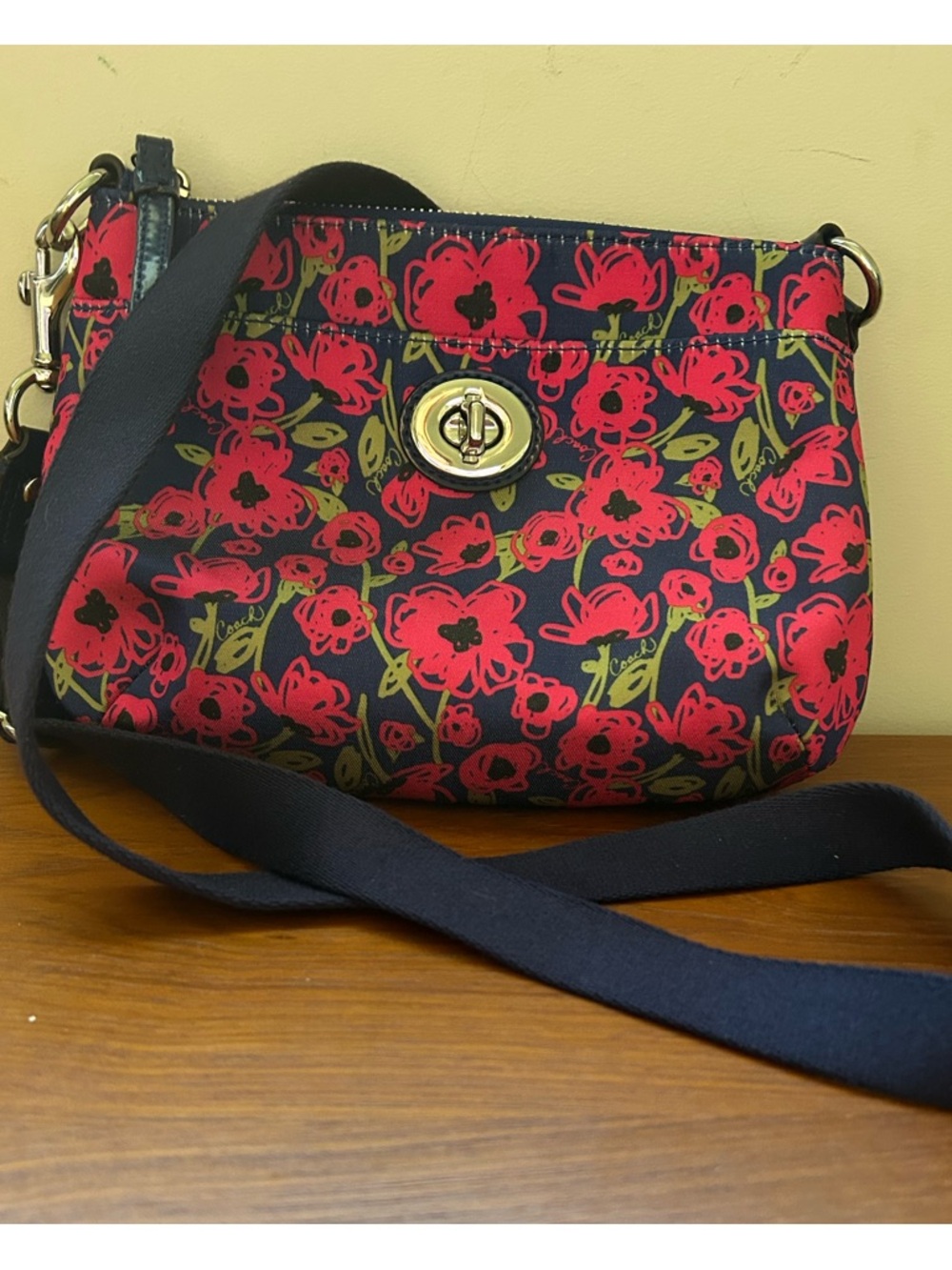 ✨🌸 Vintage Y2K Coach Poppy “Pixy Dream” Floral Crossbody 🌸✨